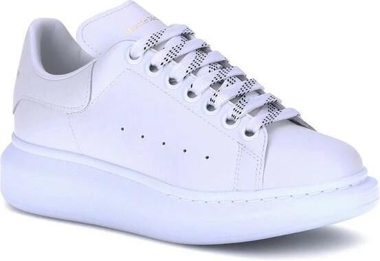 Alexander McQueen Leren sneakers met platformszool - Foto 2
