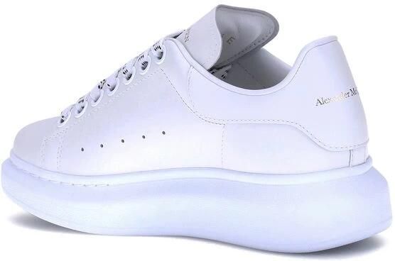 Alexander McQueen Leren sneakers met platformszool - Foto 3