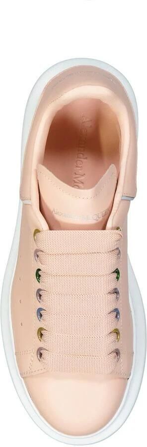 Alexander mcqueen Hoogwaardige leren sneakers Roze Dames - Foto 3