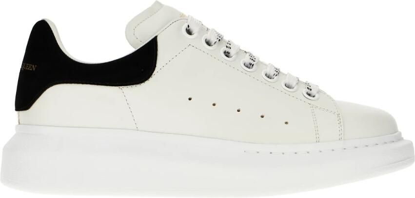 Alexander mcqueen Witte lage sneakers met zwart suède White Dames - Foto 3