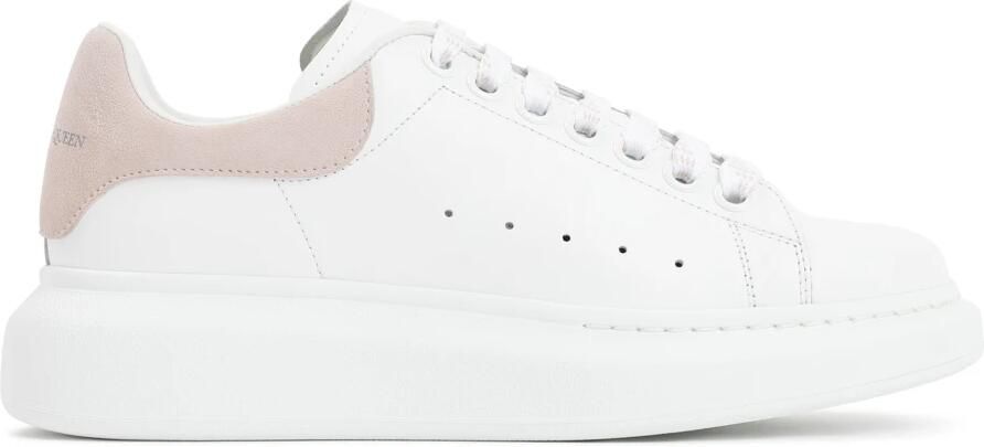 Alexander mcqueen Zwarte Canvas Dikke Zool Sneakers White Dames - Foto 2