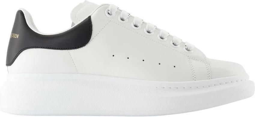 Alexander McQueen Chunky Leren Sneakers met Contrasterende Hiel - Foto 3