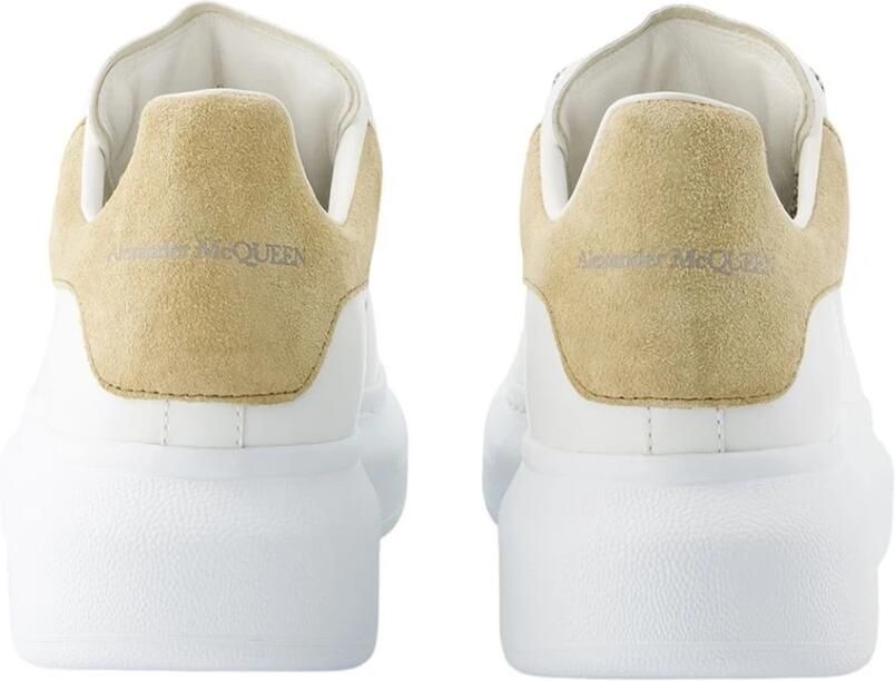 Alexander mcqueen Beige Leren Oversized Sneakers Multicolor Dames - Foto 2