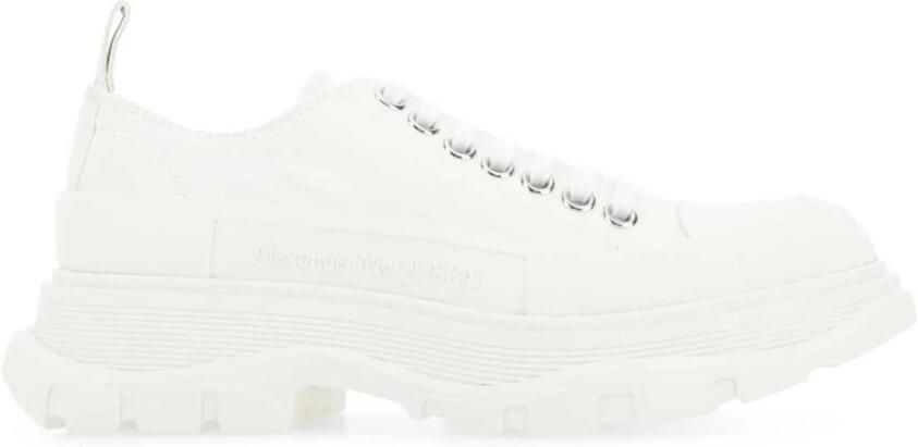 Alexander McQueen Oversized Sole Canvas Sneakers - Foto 2