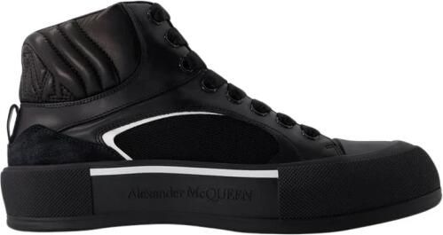 Alexander McQueen Oversized Sole High-Top Sneakers