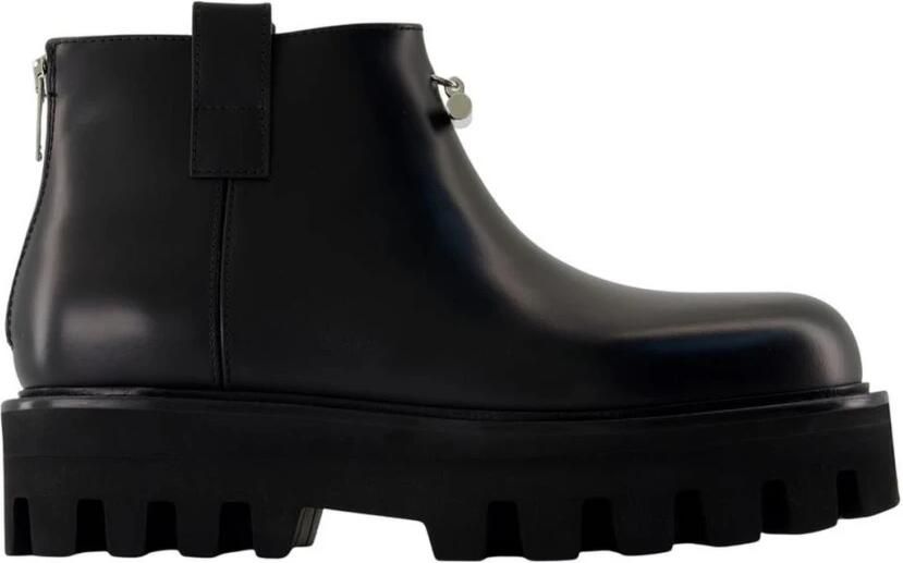 Alexander McQueen Platform Lug Sole Enkellaarsjes