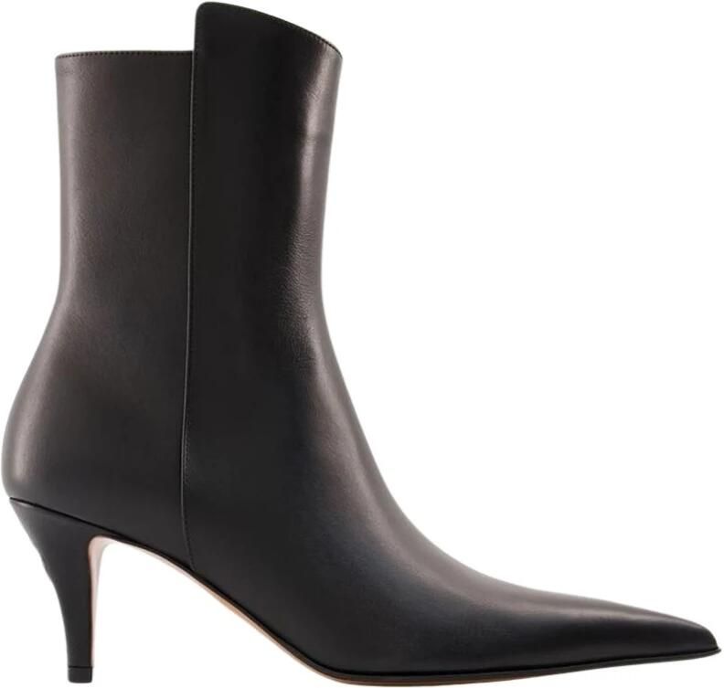 Alexander McQueen Puntige Stiletto Enkellaarsjes