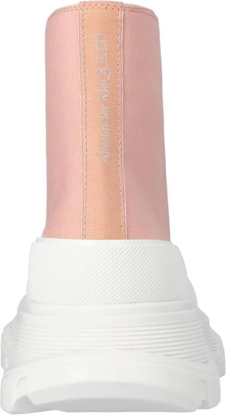 Alexander McQueen Roze HighTop Sneaker Laarzen - Foto 3