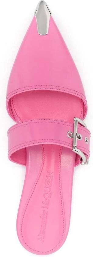 Alexander mcqueen Roze Kant Platte Schoenen Liu Jo Mules Pink Dames