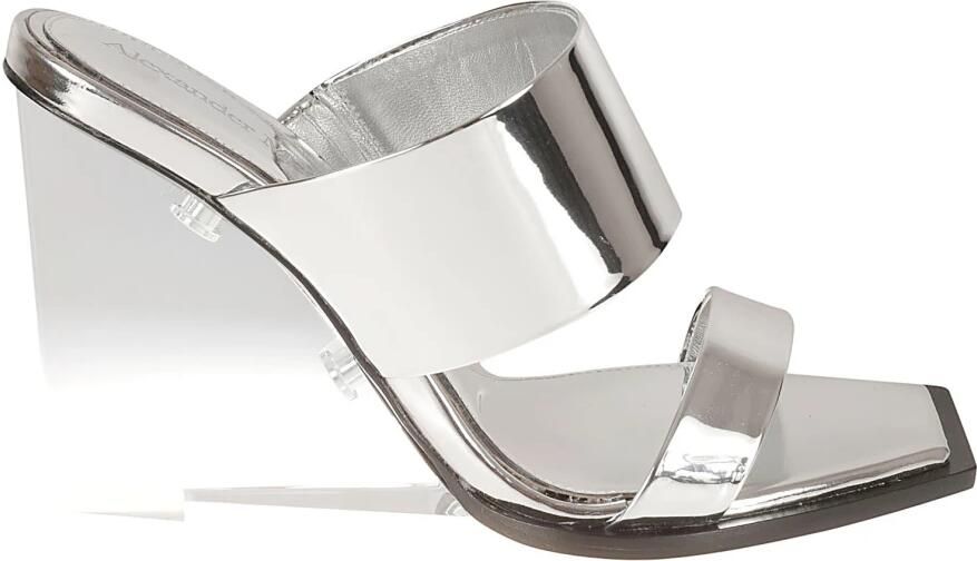 Alexander McQueen Sandalen Zilver
