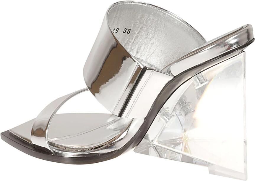 Alexander McQueen Sandalen Zilver - Foto 2