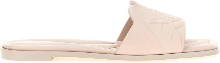 Alexander McQueen Seal Flat Slide Sandaal