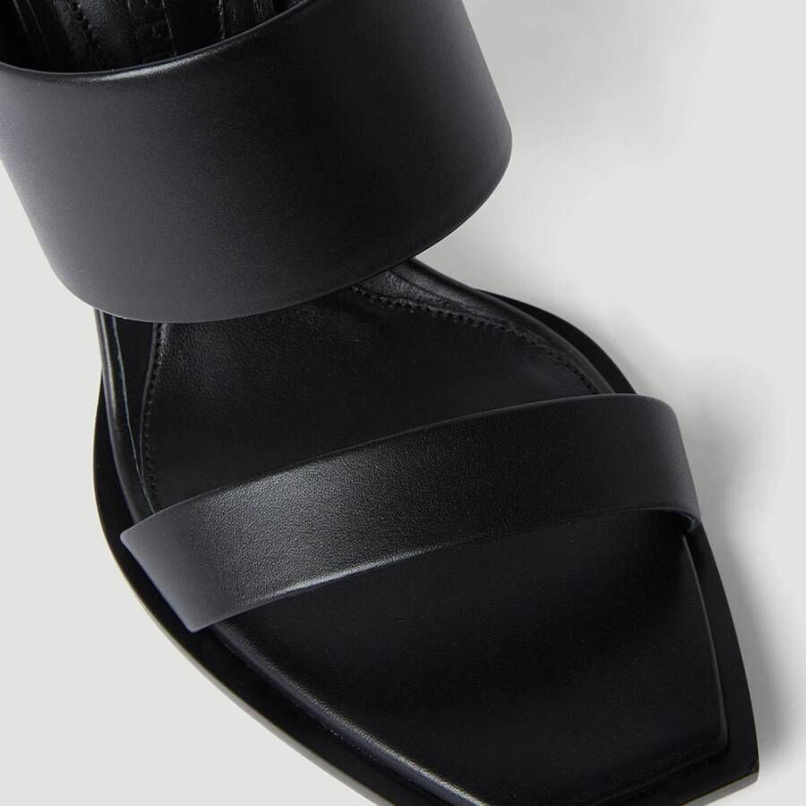 Alexander mcqueen Shard Hoge Hak Sandalen Zwart Dames