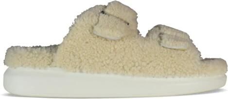 Alexander McQueen Shearling Lined Slides
