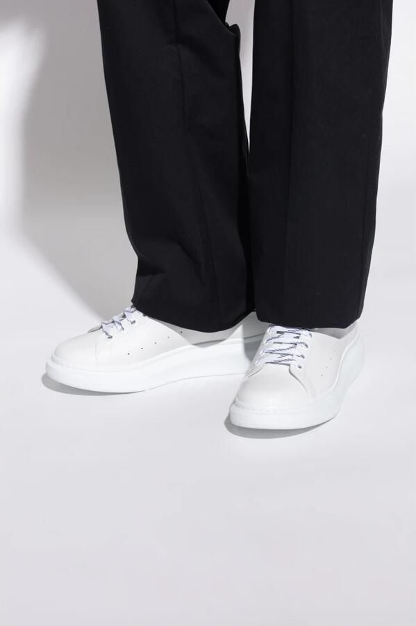 Alexander McQueen Leren sneakers met platformszool - Foto 2