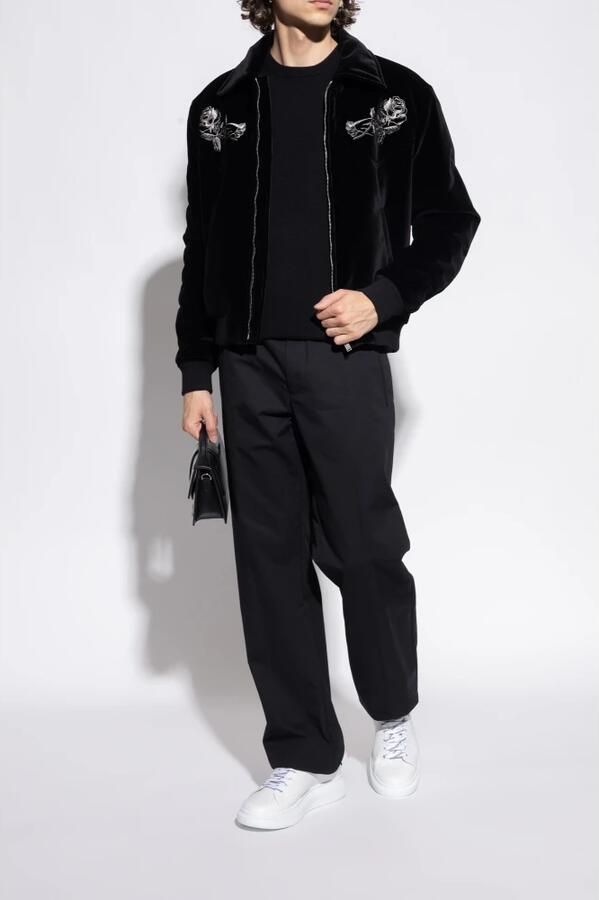 Alexander McQueen Leren sneakers met platformszool - Foto 3