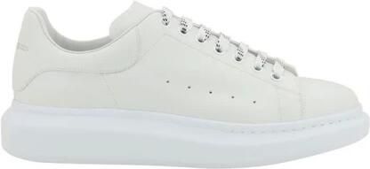 Alexander McQueen Stijlvolle Leren Platform Sneakers