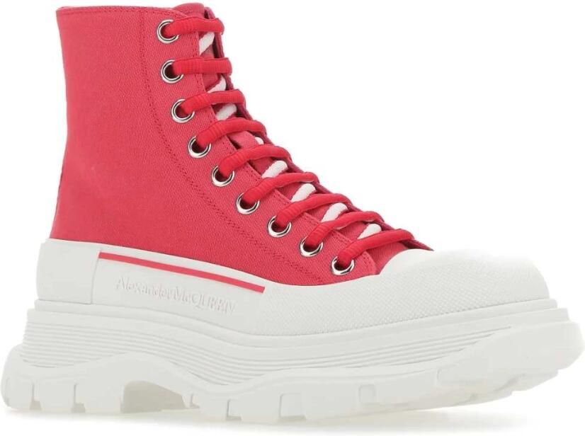 Alexander mcqueen Stijlvolle Sneakers voor Vrouwen Roze Dames