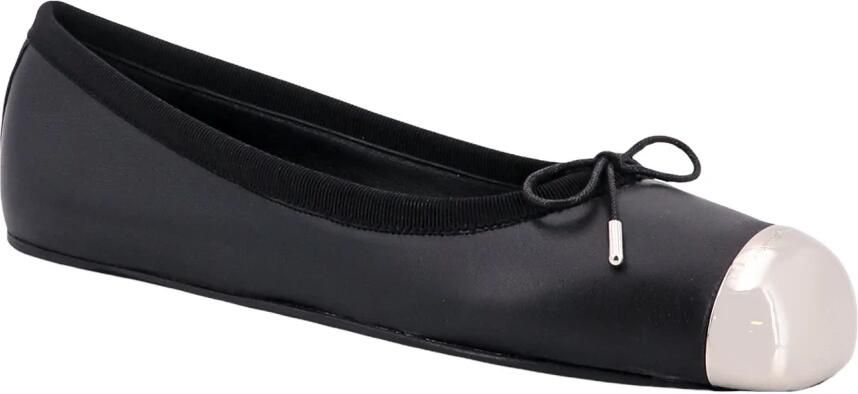 Alexander McQueen Stoere Leren Ballerina`s - Foto 2