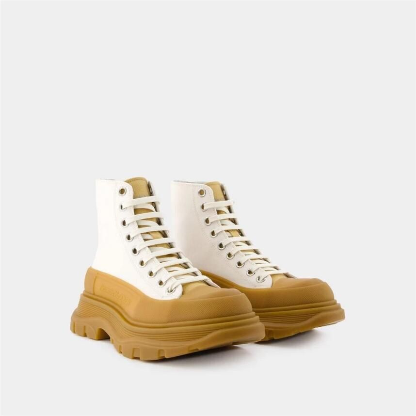 Alexander McQueen Tread Slick Canvas Veterlaarzen - Foto 2