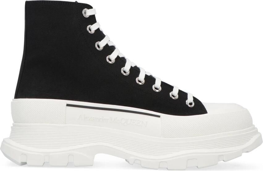 Alexander McQueen Tread Slick veter-enkellaarsjes - Foto 2
