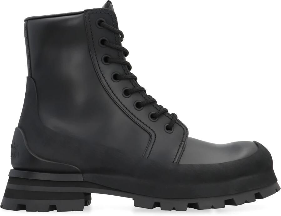 Alexander McQueen Wander leren veterschoenen