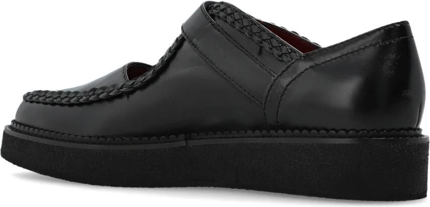 Alexander McQueen Wishbone Creeper Leren Schoenen - Foto 4