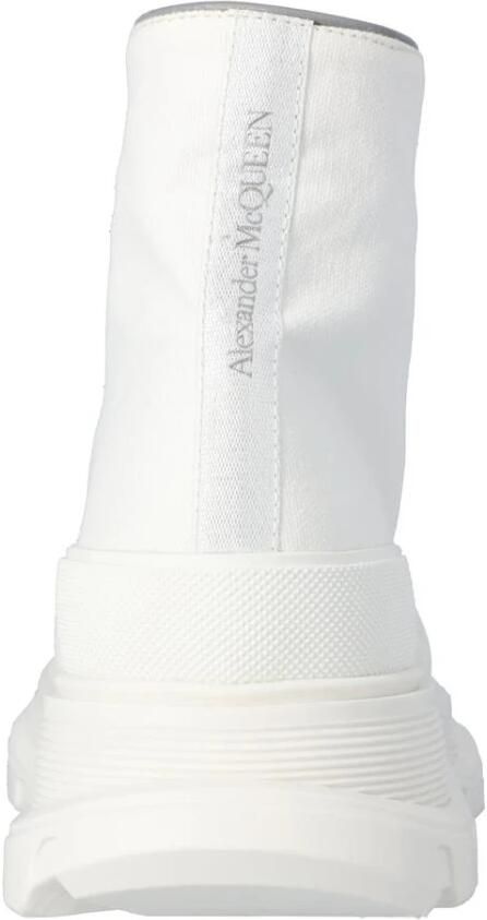 Alexander McQueen Witte Canvas HighTop Platform Sneaker - Foto 2