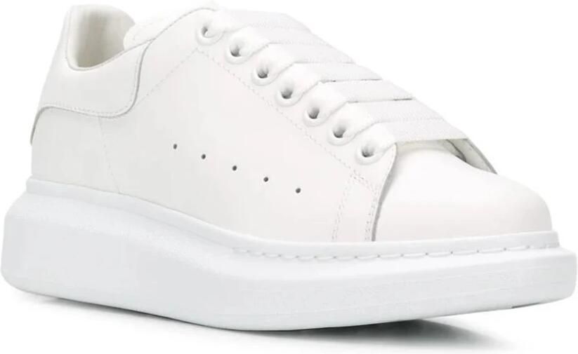 Alexander McQueen Witte lage sneakers Donna