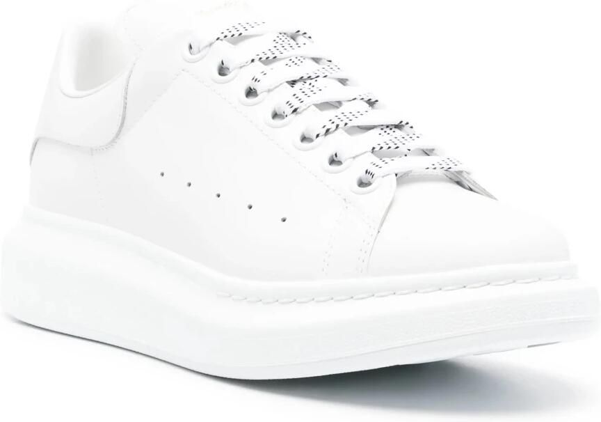 Alexander McQueen Witte Leren Sneakers voor Vrouwen - Foto 3