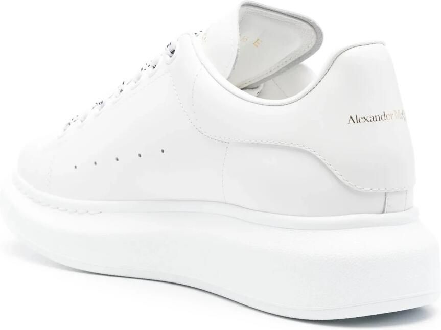 Alexander McQueen Witte Leren Sneakers voor Vrouwen - Foto 2