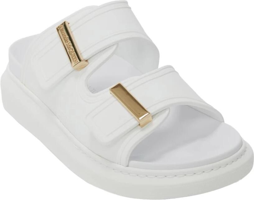 Alexander McQueen Witte Rubberen Damesschoenen