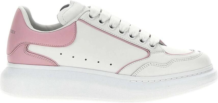 Alexander McQueen Witte Sneakers met Geperforeerde Details
