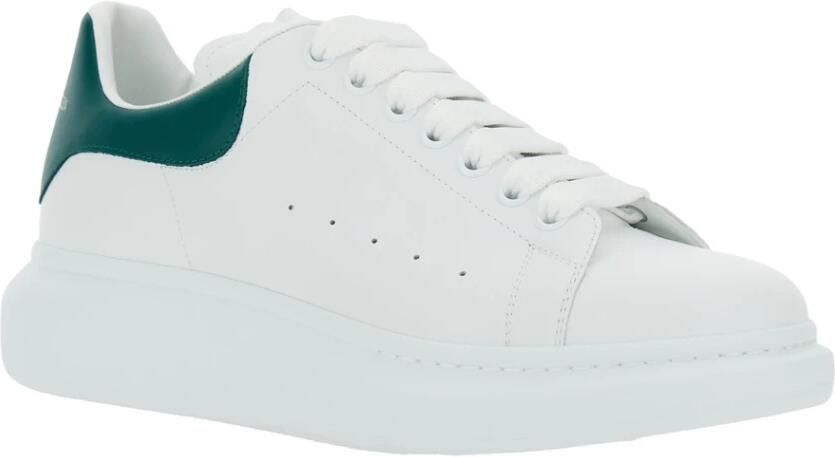 Alexander McQueen Witte Sneakers met Rubberen Zool