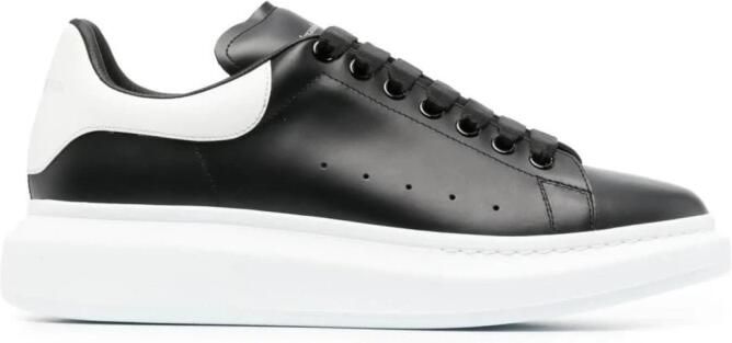 Alexander McQueen Witte Sneakers Zwarte Kleur