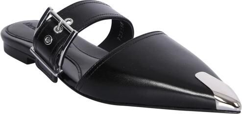 Alexander McQueen Zwarte Ballerina Flats Ss23