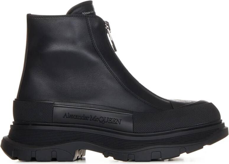 Alexander mcqueen Boots & laarzen Tread Slick Ankle Boots Leather Black in zwart - Foto 2