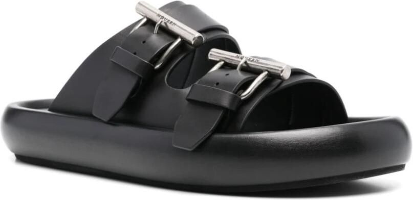 Alexander McQueen Zwarte Sneakers voor Mannen Stijlvol