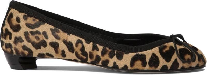 Alexander McQueen Beige Ballerina Schoenen Elegante Stijl