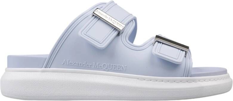 Alexander McQueen Blauwe Hybride Sandalen voor Vrouwen