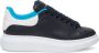 Alexander mcqueen Blauwe Sneakers met Logo Hiel Blue Heren - Thumbnail 1
