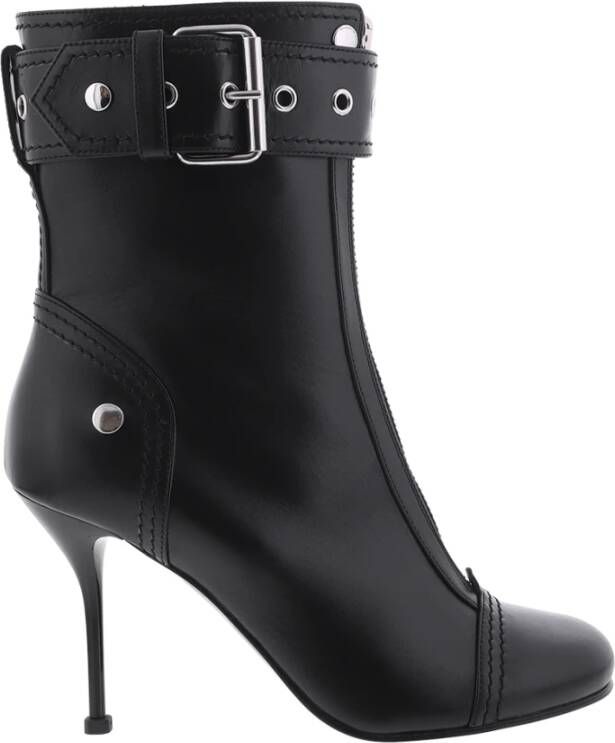 alexander mcqueen Boot.Leather.S.Leath Slou.Leat Zwart Dames