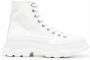 Alexander mcqueen Canvas Boot Tread Mode Sneakers White Dames - Thumbnail 1