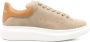 Alexander McQueen Bruine Suède Platform Sneakers - Thumbnail 1