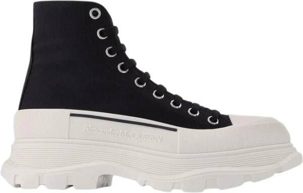 Alexander McQueen Canvas Tread Slick Sneakers
