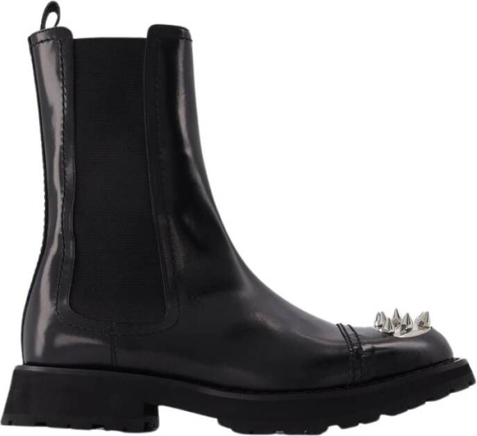 Alexander mcqueen Alexander McQu Low Boots Maat: 44 kleur: blac Zwart Heren