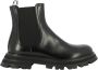 Alexander mcqueen Zwarte platte schoenen met uitlopende lug zool Black Dames - Thumbnail 3