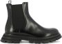 Alexander mcqueen Zwarte platte schoenen met uitlopende lug zool Black Dames - Thumbnail 7