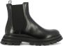 Alexander mcqueen Zwarte platte schoenen met uitlopende lug zool Black Dames - Thumbnail 8