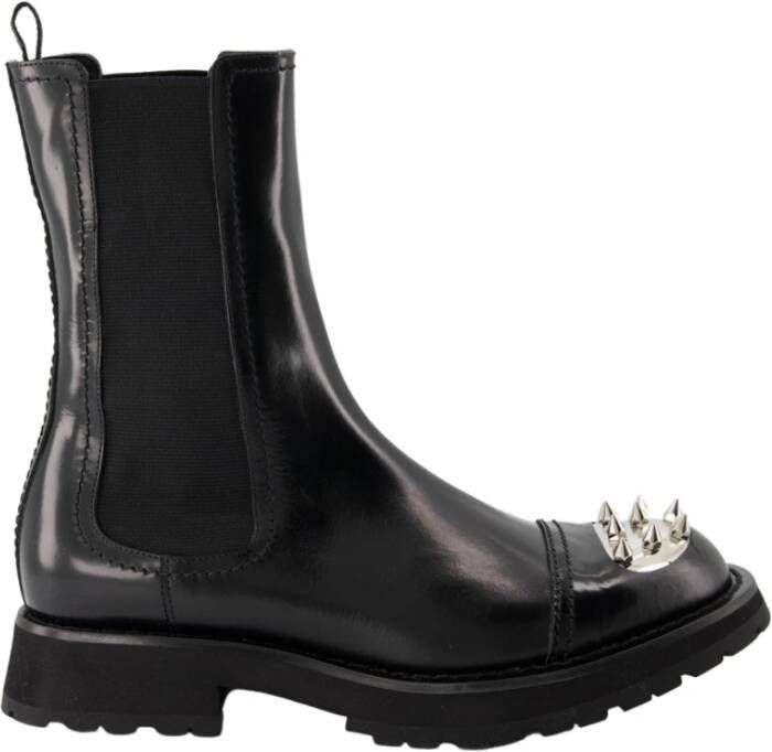 Alexander mcqueen Alexander McQu Low Boots Maat: 44 kleur: blac Zwart Heren